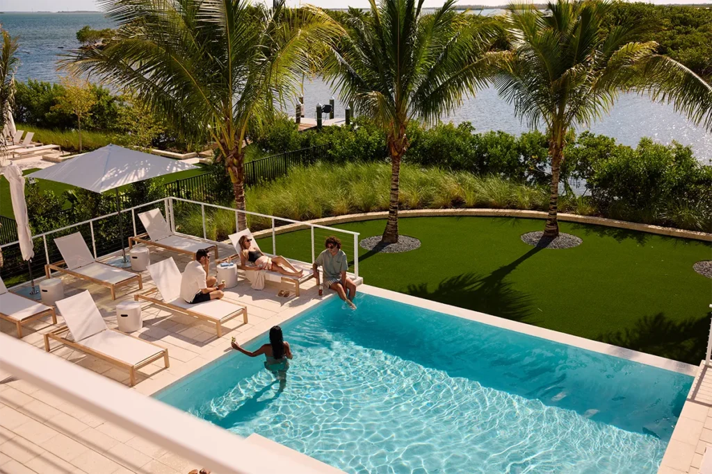 12 New Statewide Openings This Winter 7 A Lunara Bay rental's outdoor space.