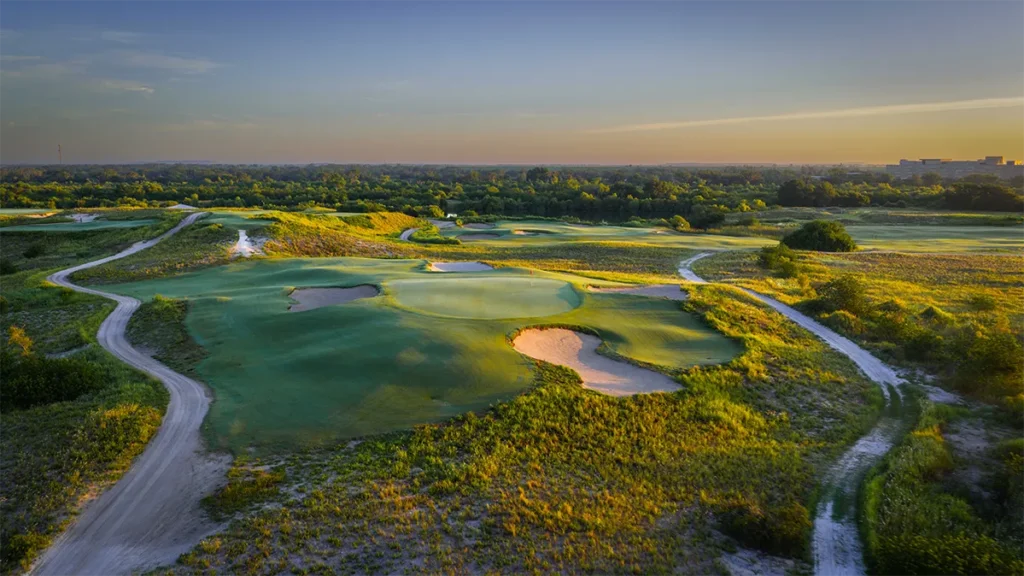 The golf course at Streamsong Resort.