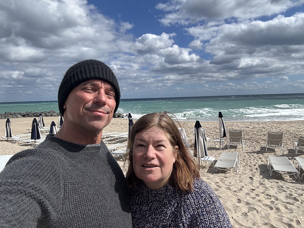 Kenny Chesney and Holly Gleason