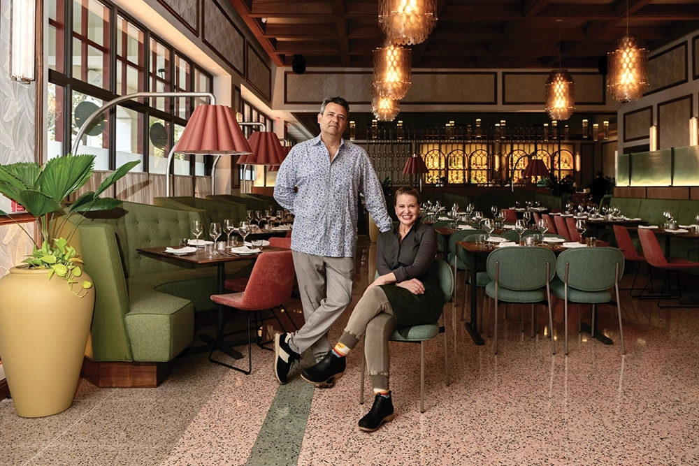 Michelle Bernstein and David Martinez