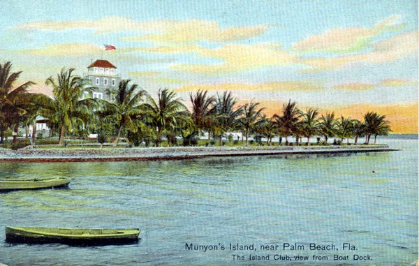 Munyon's Island Vintage Postcard