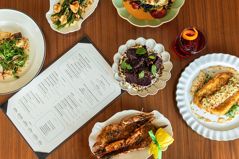 A Conversation With Oystercatchers Chef Shelby Farrell 3 Oystercatchers spread