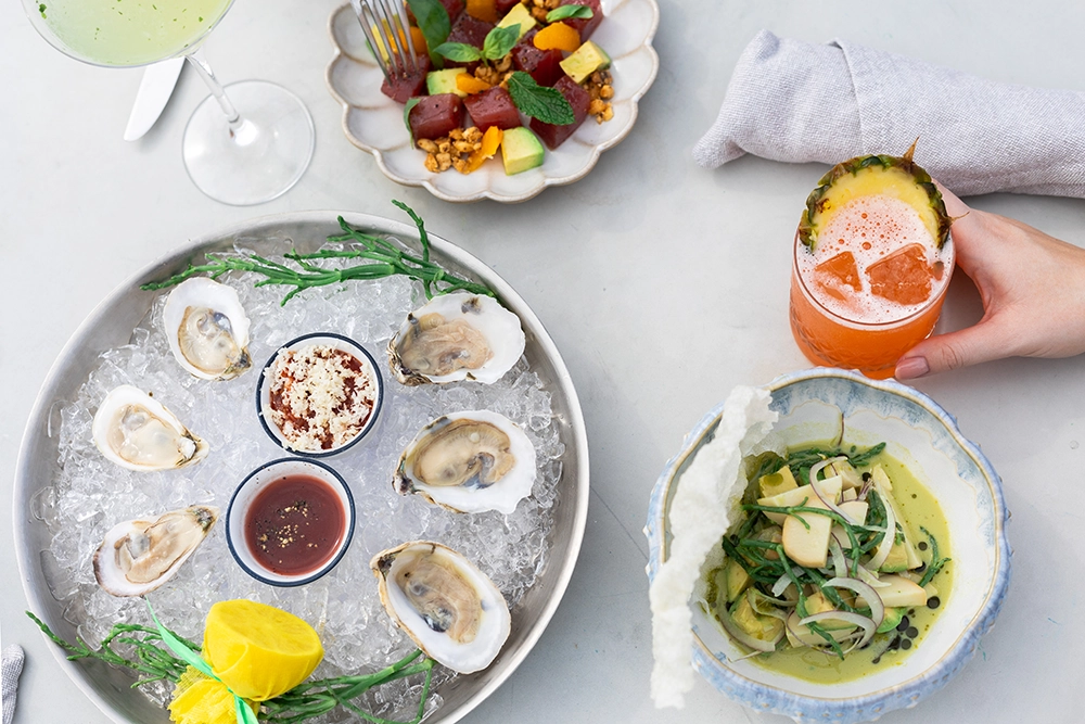 A Conversation With Oystercatchers Chef Shelby Farrell 1 Oysters from Oystercatchers