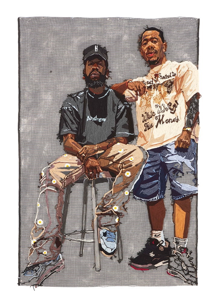 Meet Kandy G Lopez, Miami's Master Weaver 4 "R2 - Roscoe and Reggie" by Kandy G Lopez