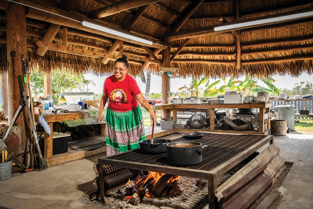 These Native Cooks Are Tending the Fires of Tradition 1 Sally Osceola