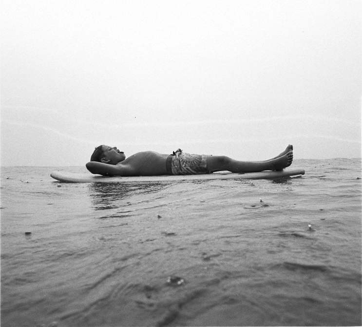 A Wild Florida Childhood Captured on Camera 1 surfing at Nokomis Beach