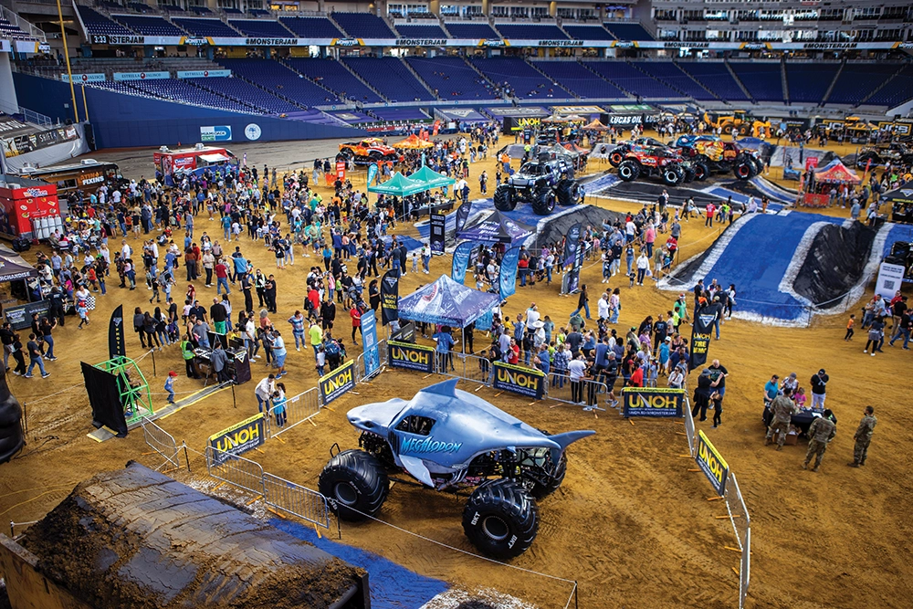Meet the Monster Truck Family of Central Florida 10 Monster Jam Pit Party