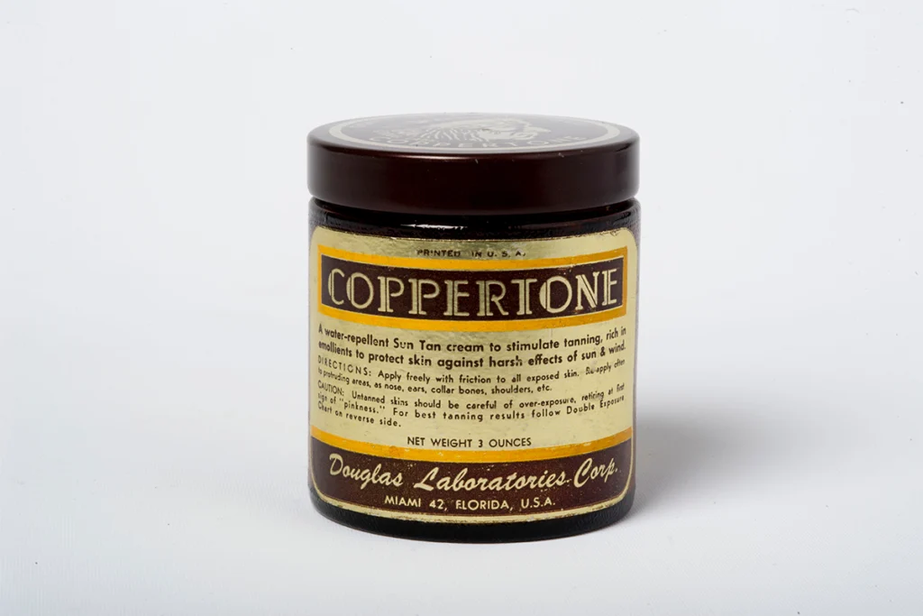 In the 1960s, Every Shade of Summer Was a Coppertone 1 Coppertone vintage jar of lotion